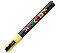 uni-ball Marqueur Uni Posca 186510 - Pointe ogive fine - 0,9-1,3 mm - Jaune clair