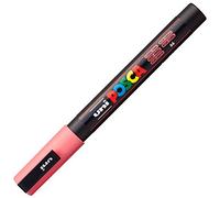 uni-ball Marqueur Uni Posca 186527 – Pointe ogive fine 0,9–1,3 mm – Rose corail