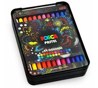 Uni-Ball POSCA Cire Colorer Pastels - KPA-100 - Simples,Ensembles / Lot,Complet