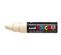 Uni-Ball Posca - Lot de 6 marqueurs pointe large biseautee beige Uni-Ball Posca G