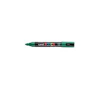 UNI-BALL POSCA Marcador permanente PC-5M punta de 1,8-2,5 mm. Tinta pigmentada .Verde 152686000