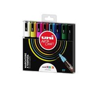 Uni-Ball Posca marqueur 8 pièce(s) Multicolore