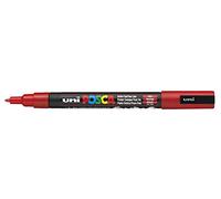 UNI-BALL Posca Marqueur peinture PC-3 M - Rouge - Stylo simple