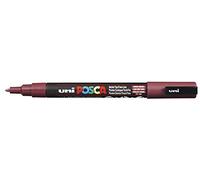 UNI-BALL Posca Marqueur peinture PC-3 M - Vin Rouge - Stylo simple