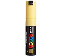 Uni-Ball Posca - Marqueur Pointe Large Biseautee Jaune Paille Uni-Ball Posca