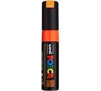 Uni-Ball Posca - Marqueur Pointe Large Biseautee Orange Fluo Uni-Ball Posca