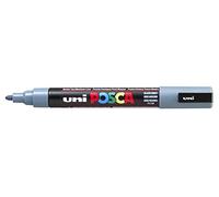 Uni-ball Posca Marqueur Pointe ogive Moyen - Slate Gris