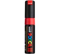 Uni-Ball Posca PC-8K Broad Chisel Tip Marker - Fluorescent Red