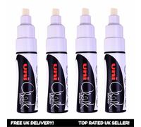 Uni-Ball PWE-8K Grand Craie Marqueur Stylos - Tableau Noir - Blanc - Ensemble De