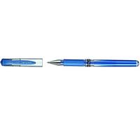 UNI-BALL Roller encre gel Signo Broad UM153 Grip Pte Large 1mm Bleu Métal