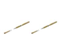 uni-ball Roller encre gel Signo Broad UM153 Grip Pte Large 1mm Or (Lot de 2)