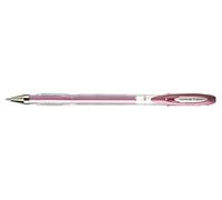 Uni-ball Roller encre gel Signo UM120NM Pointe Moyenne 0,7 mm Rose Métal