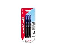 uni-ball Signo 307 RT-Stylo roller-Bleu-Lot de 3