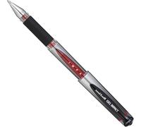 Uniball - Signo Broad - Stylo À Bille - Pointe Large - Encre Gel Rouge - Corps Avec Grip Capuchon - Lot De 12
