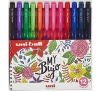 Uni-Ball Trousse Rollers encre gel Signo RT1 UMN-155N 12 couleurs