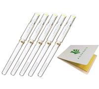 Uni-Ball Signo UM-153 Roller Encre Gel, 1,0 mm, Broad point, Blanc d'encre, Lot de 5 5 Count