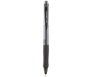 uni-ball SN100/14N Laknock Stylo à bille rétractable extra large Noir