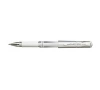 Mitsubishi Pencil Stylo roller Uni-ball Signo Broad Encre gel blanche 1 mm