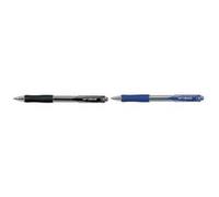 Uni-ball Stylo bille Laknock rétractable pointe 1,4 mm Noir