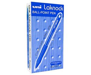 Uni-ball Stylo Laknock SN-100(10) Bleu 1,0 mm Boîte de 12 unités