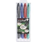Uni-ball Fanthom UF202/07/4 ASS01 Pochette de 4 Rollers 0,7 mm Encre Thermosensible Couleurs Assorties