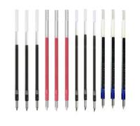 Uni-ball SXR-80-05 Jetstream Ballpoint Multi Pen Refills, Extra Fine Point 0.5mm, 4 Color Refills(Black/Blue/Red/Green) 12 Total Value Set With Ecology Sticky Notes