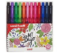 Uni-Ball Trousse Rollers encre gel Signo RT1 UMN-155N 12 couleurs