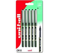 Uni - Ball Ub - 157 Eye Lot De 5 Stylos Rollers En Plastique Noir