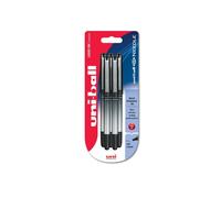 Uni-Ball Ub185s Eye Needle Pochette De 5 Stylos Rollers À Pointe Fine Noir