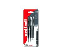 uni-ball UMN-207 SigNo 207 Lot de 3 stylos à bille à encre gel rétractable moyenne de 0,7 mm pour écrire, dessiner, art et coloriage super lisses, résistant à la décoloration et à l'eau, encre Uni