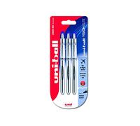 Uni-Ball Vision Elite UB200 Stylo roller Bleu Lot de 3