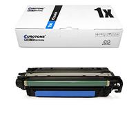 Uni-Cartridge Eurotone Cartouches remanufacturées pour Color Laserjet CM-3530, CP-3525, remplace les cartouches HP 504A CE251A d'origine EUROTONE (norme ISO 19798)