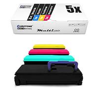 Uni-Cartridge Eurotone Mita FS-C5400DN remplace Kyocera 2X TK-570 BK, 1 x TK-570 C, 1 x TK-570 Y, 1 x TK-570 M cartouches dans un paquet d'origine EUROTONE (norme ISO 19798)