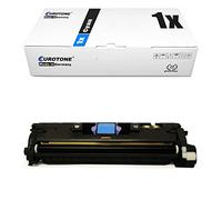 Uni-Cartridge Eurotone remanufacturé pour Color Laserjet 1500, 2500, 2550, 2800, 2820, 2840, remplace les cartouches HP bleues Q3961A d'origine (norme ISO 19798)