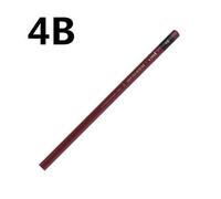 Uni-Crayon De Test De Dureté Pour Croquis De Peinture,Bois Rouge Avancé,Outils De Peinture Pour Étudiants Peints À La Main,Japon,1887,1pc - Type 4b