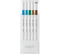 UNI Emott UUEMOTT54 Lot de 5 planches Terre