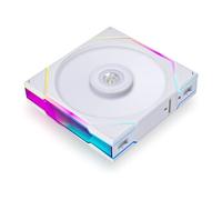 Lian Li Ventilateurs de boîtier UNI Fan TL RGB - Lot de 3 120 mm Blanc