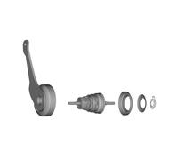 Uni Interne Moyeu Longueur Essieu 175,5mm Et Support Frein Dx Argent sg-c3001