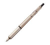 mayddle Stylo à bille uni Jetstream Edge 0,28 mm à base d'huile – corps doré champagne