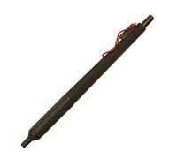 Uni Jetstream EDGE SXN100338BK15 Stylo à bille à base d'huile 0,38 mm Corps noir et rouge