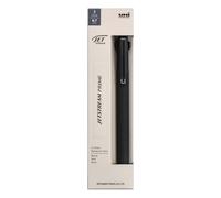 Uni Jetstream Prime SXE3350007.24 Stylo à bille 3 couleurs, encre à base d'huile de 0,7 mm (noir, rouge, bleu), corps en métal, noir