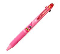 Uni Jetstream Stylo à bille 3 couleurs noir, rouge, bleu encre 0,38 mm, rose layette (SXE340038.68)