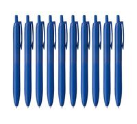 Uni Jetstream SXNLS05.33 Lot de 10 stylos à bille avec encre Lite Touch 0,5 mm Bleu