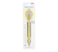 uni Kuru Toga KS Mechanical Pencil • 0,5 mm • Crème jaune [M5-KS]