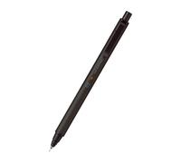 Uni Kuru Toga Porte-mine en métal, rotation automatique du plomb, pointe fine de 0,5 mm, corps entièrement métallique, noir nocturne, M5KH1P.24