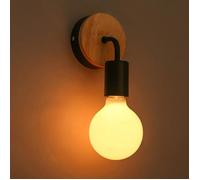 UNI Lot de 2 Rétro Applique Murale Intérieur E27 Lampe de Mur Luminaire Eclairage Ampoule non Inclus