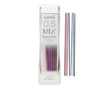 Uni Lot de 20 mines pour porte-mines NanoDia Couleurs assorties 0,5 mm