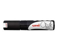 Uni Marqueur Noir chalk (craie) biseauté large