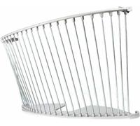 UNI Métal/plastique Panier rond pour porte-bagages Gris 450x110x240 mm