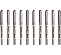 Uni Mitsubishi Pencil-10 Stylos Eye Fine Ub-157-Stylo Roller Encre Liquide Noire-Pointe 0,7 Mm-Écriture Medium